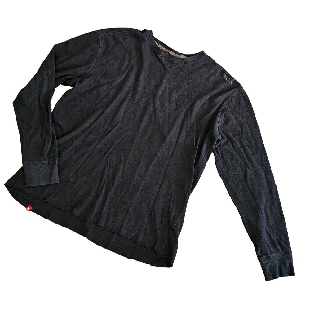 TONY HAWK Men's Henley Size M Skater Grunge Worn Long Sleeve T-Shirt Pullover